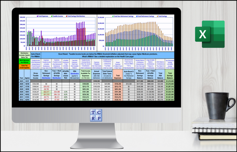 Screenshot of The Complete Retirement Planner Results page, used in a Product Image.